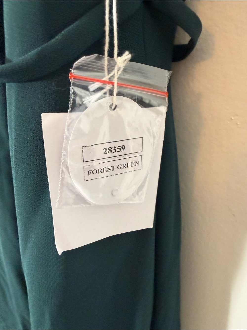 NWT Kennedy Blue Haley Bridesmaid Dress Forest Green Size 14 - Picture 10 of 11
